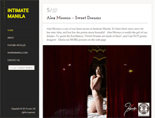 Tablet Screenshot of intimatemanila.com